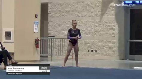 Kaia Tanskanen - Floor, Michigan Elite #531 - 2021 USA Gymnastics Development Program National Championships