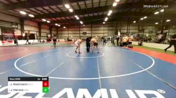 145 lbs Quarterfinal - Justin Mastroianni, Southside Wrestling Club vs John Mairano, Empire Wrestling Academy