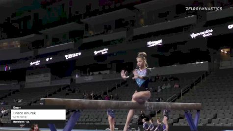 Grace Knurek - Beam, Gym World - 2022 Elevate the Stage Toledo presented by Promedica