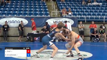 100 lbs Cons 16 #1 - Logan Graf, South Dakota vs Kaden Ercanbrack, Utah