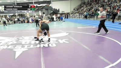 5 - 190 lbs Quarterfinal - Hunter Pugh, Kempsville vs Jovanny Gonzalez, William Fleming