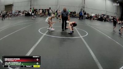 60 lbs Round 3 (3 Team) - Caleb Nardella, Revival Uprising Orange vs Graham Dyson, Mat Assassins