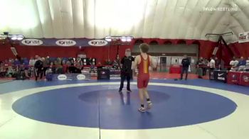 52 kg Round Of 16 - Jake Knight, Sebolt Wrestling Academy vs Brock Mantanona, California