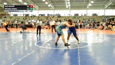 285 lbs Round Of 64 - Jack Brown, Evil Empire - HSB vs Michael Danial, Illinois Menace - HSB