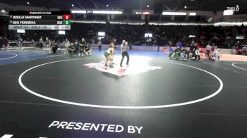 Girls 145 lbs Champ. Round 1 - Jizelle Martinez, Davis (Girls) vs Mio Ferreira, Richland (Girls)