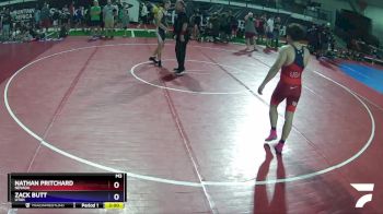 145 lbs Champ. Round 2 - Nathan Pritchard, Nevada vs Zack Butt, Utah