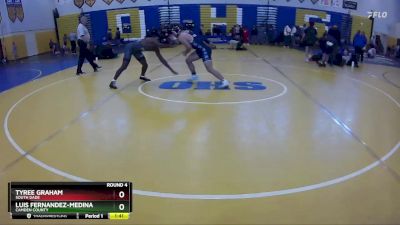 157 Gold Round 4 - Tyree Graham, South Dade vs Luis Fernandez-Medina, Camden County