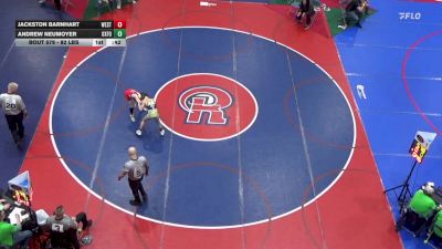 82 lbs Consi Of 32 #1 - Jackston Barnhart, West Perry vs Andrew Neumoyer, Oxford