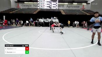 130 lbs Consolation - Kaiden Boshers, Georgia vs Taegan Duncan, Georgia