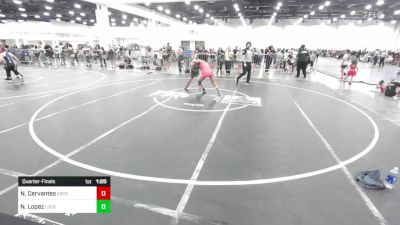 101 lbs Quarterfinal - Noelle Cervantes, Espana WC vs Nevaeh Lopez, Lockjaw WC