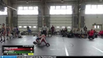 96 lbs Finals (2 Team) - Treig Loughner, All American vs Jake Amiott, NCWAY Crusaders