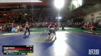 3A 160 lbs Semifinal - Tyler Feeley, Payette vs Matthew Daniels, McCall-Donnelly