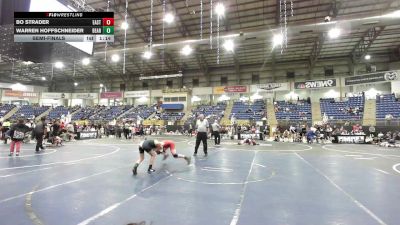 106 lbs Semifinal - Bo Strader, Eastside United vs Warren Hoffschneider, Bear Cave WC