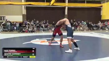 197 lbs Quarterfinal - Geoffry Kaminsky, Ohio Wesleyan vs Alex Torres, Case Western Reserve