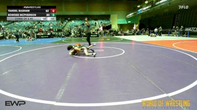 101 lbs Consi Of 8 #2 - Yandel Basham, Hot Shots Wrestling vs Bowdee McPherson, JWC