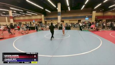 190 lbs Cons. Round 2 - Kayson Hardin, NB Elite Wrestling Club vs Charles Roy, Ryse Wrestling Club