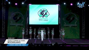 Legacy Xtreme All Stars - BOOMSLANG [2024 L6 Limited Coed - XSmall Day 1] 2024 CSG Grand Nationals