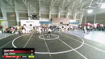 150 lbs Champ. Round 1 - Ryan Jordan, Cyprus vs Teage Derr, Davis