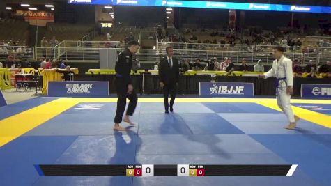 Cauâ Rickson Oliveira Cunha vs Andrew Charles Rivera 2025 Pan Jiu Jitsu IBJJF Championship