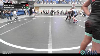 90-100 lbs Rr Rnd 2 - Ryder Moxley, Chandler Takedown Club vs Silas Bratten, Jacket Wrestling Club