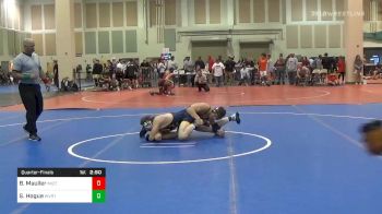 Quarterfinal - Brock Mauller, Missouri vs Seth Hogue, West Virgina-UN