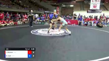 126 lbs Round 1 (16 Team) - Ian Akiona, SJWA vs Gavin Coit, SAWA