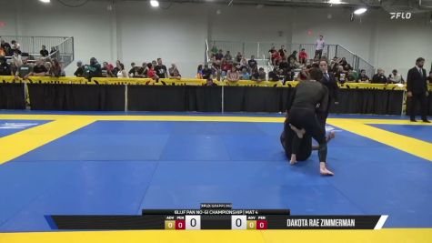 Dakota Rae Zimmerman vs Belinda Vanessa Bush 2026 Pan IBJJF Jiu-Jitsu No-Gi Championship