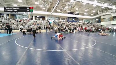 97 lbs Semifinal - Mason Fillmore, Agon Academy Wrestling vs Luke Williams, Team Prestige Wrestling