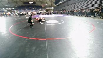 125 lbs Champ. Round 1 - Conner McGovern, Toppenish USA Wrestling Club vs Dax Thompson, Blaine Barracudas Wrestling Club