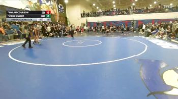 106 lbs 3rd Place Match - Cruz Knopp, Lakeland vs Dylan Coulson, Coeur D Alene