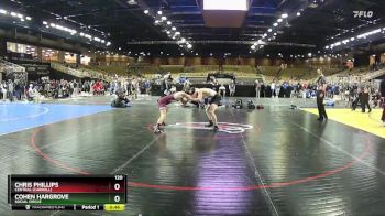 120 lbs Cons. Round 4 - Chris Phillips, Central (Carroll) vs Cohen Hargrove, Social Circle