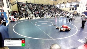 215 lbs Round Of 16 - Alex Smith, Lake Highland Prep vs Scott Linkewich, Council Rock South