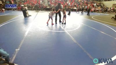 40-43 lbs Consolation - Bentley Burchett, Raw Wrestling Club vs Brynlee Burchett, Raw Wrestling Club