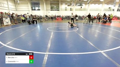 73 lbs Round Of 16 - Talan Berube, Smitty's Wrestling Barn vs Jonathan Quesada, Fisheye WC