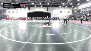 184 lbs Cons. Round 3 - Jayden Malecki, Unattached vs Ghee Rachal, St. Thomas University