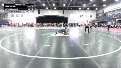 184 lbs Cons. Round 3 - Jayden Malecki, Unattached vs Ghee Rachal, St. Thomas University