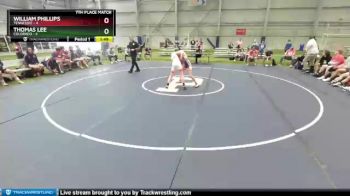 100 lbs Placement Matches (8 Team) - William Phillips, Tennessee vs Thomas Lee, Colorado