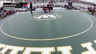 120 lbs Danika Castrejon, Virginia vs Jessalynn Allen, Alabama Blue