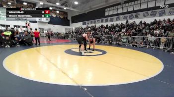 157 lbs Semifinal - Adam Salas, Los Alamitos vs Mason McDonnell, Fountain Valley