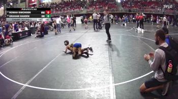 62 lbs Champ. Round 2 - Graham Hansen, Syracuse Mat Club vs Roman Simonsen, Wahoo Wrestling Club