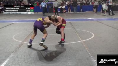 70 lbs Cons. Round 2 - Jackson Scheidt, Bobcat WC vs Brooks Conness, Wakeeney WC