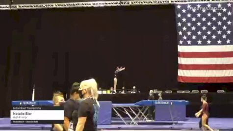 Natalie Bier - Individual Trampoline, High Energy - 2021 USA Gymnastics Championships