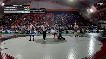 6A 150 lbs Cons. Round 1 - Benji Martinez, Timberline vs Jaxson Garrity, Owyhee