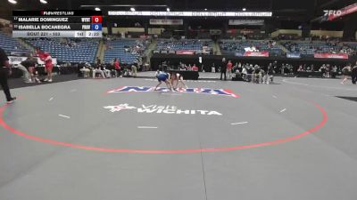 103 lbs Cons. Round 3 - Malarie Dominguez, Wayland Baptist vs Isabella Bocanegra, Providence