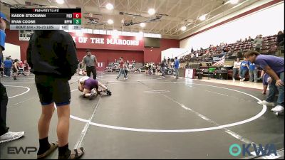 70-73 lbs Rr Rnd 2 - Kason Steckman, Piedmont vs Ryan Coose, Mannford Pirate Youth Wrestling