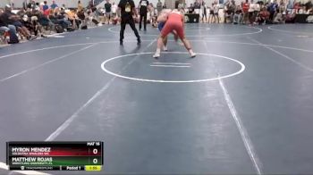 189 lbs Champ. Round 1 - Matthew Rojas, Wrestling University-FL vs Myron Mendez, Soldotna Whalers WC