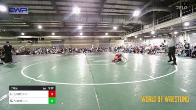 77 lbs Quarterfinal - Ethan Spatz, Nebraska Boyz vs Bradley Alarid, Steel City Reloaded