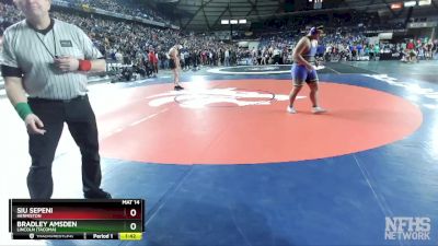 3A 285 lbs Quarterfinal - Siu Sepeni, Hermiston vs Bradley Amsden, Lincoln (Tacoma)