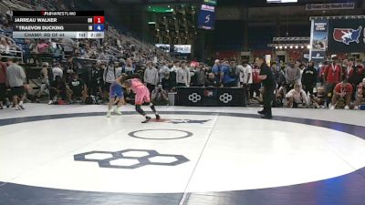 113 lbs Champ. Rd Of 64 - Jarreau Walker, Ohio vs Traevon Ducking, Indiana