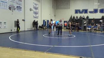 141 lbs 9th Place Match - Nathan Guevara, Modesto College vs Sam Blue, College Of Redwoods